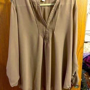 Beige blouse
